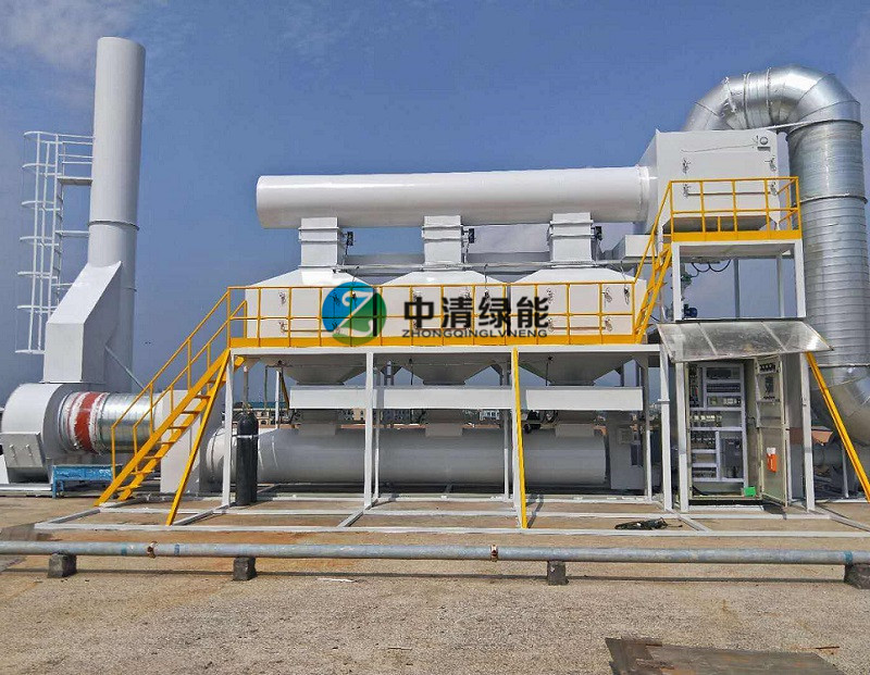 浙江嘉興電子涂布生產線廢氣治理